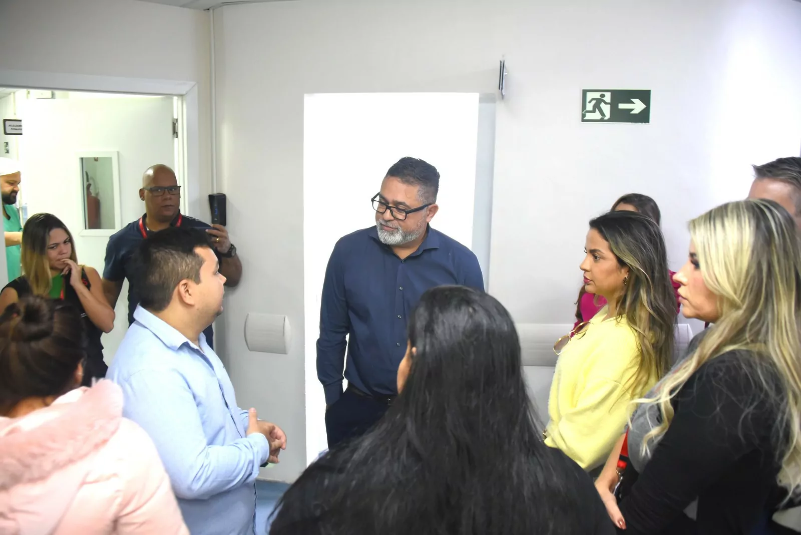 Secretaria de Governo vistoria instalações do Centro Materno do Hospital Conde Modesto Leal