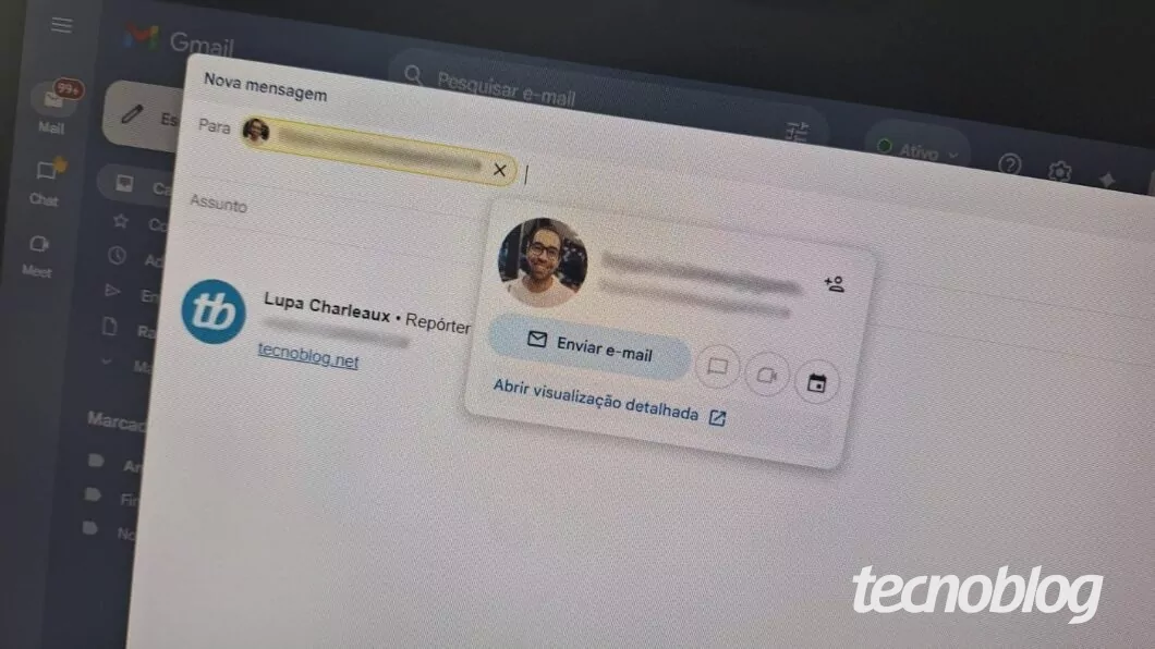 Imagem do Gmail
