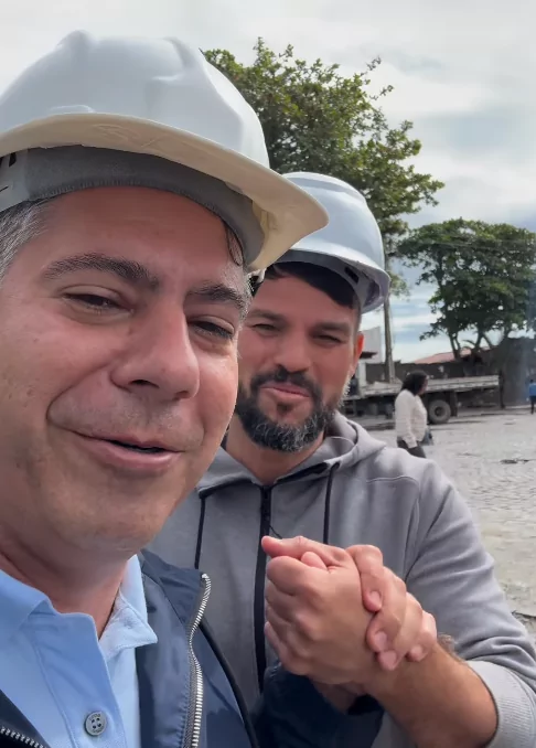 Prefeito Dr. Serginho inicia requalificação do Canto do Forte e promete recuperar área mais bonita de Cabo Frio