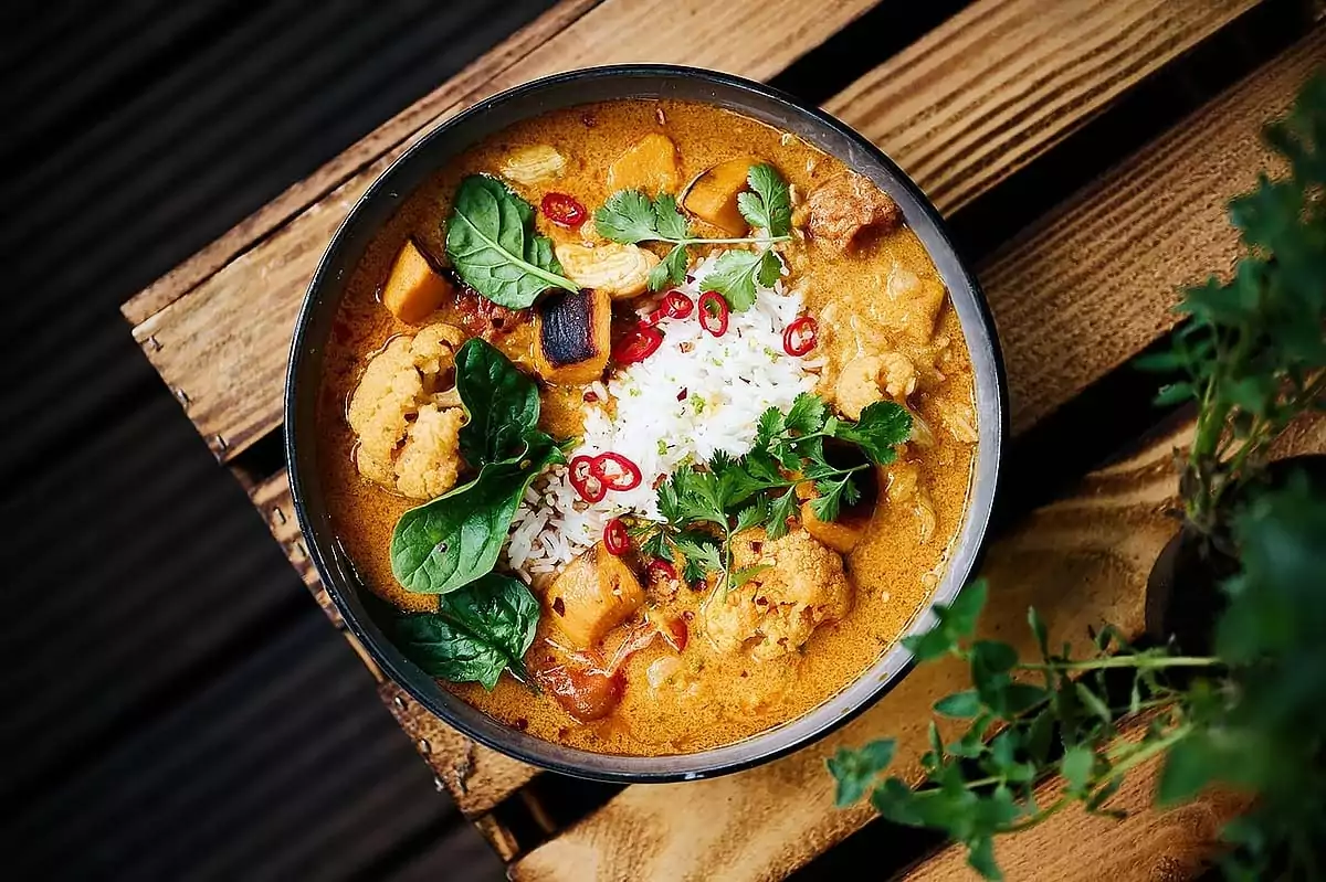 refeições veganas