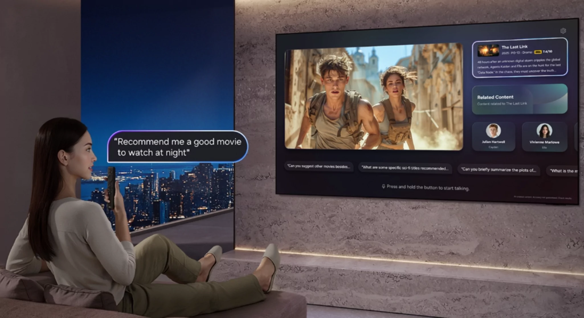 Assistente de voz de TVs da Samsung está mais inteligente