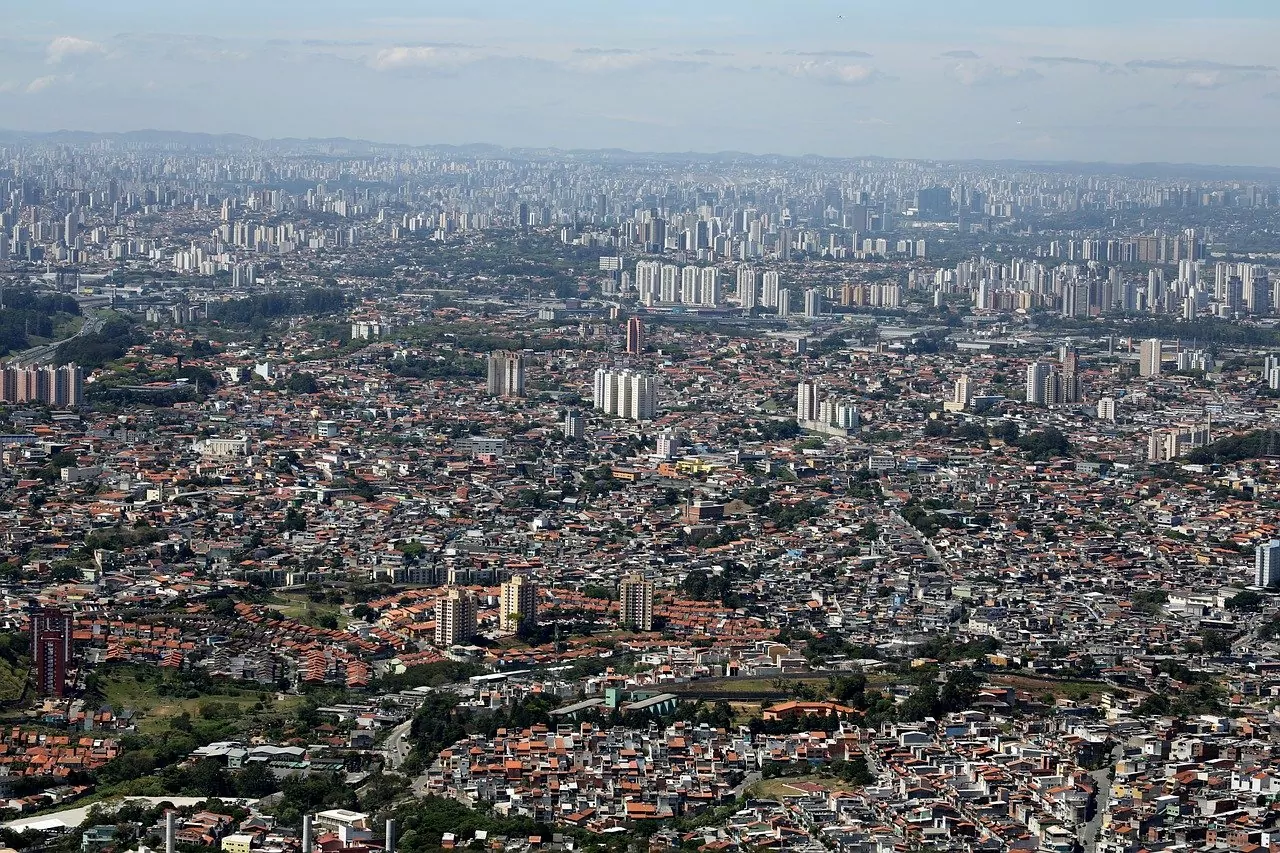 São Paulo, vista áerea