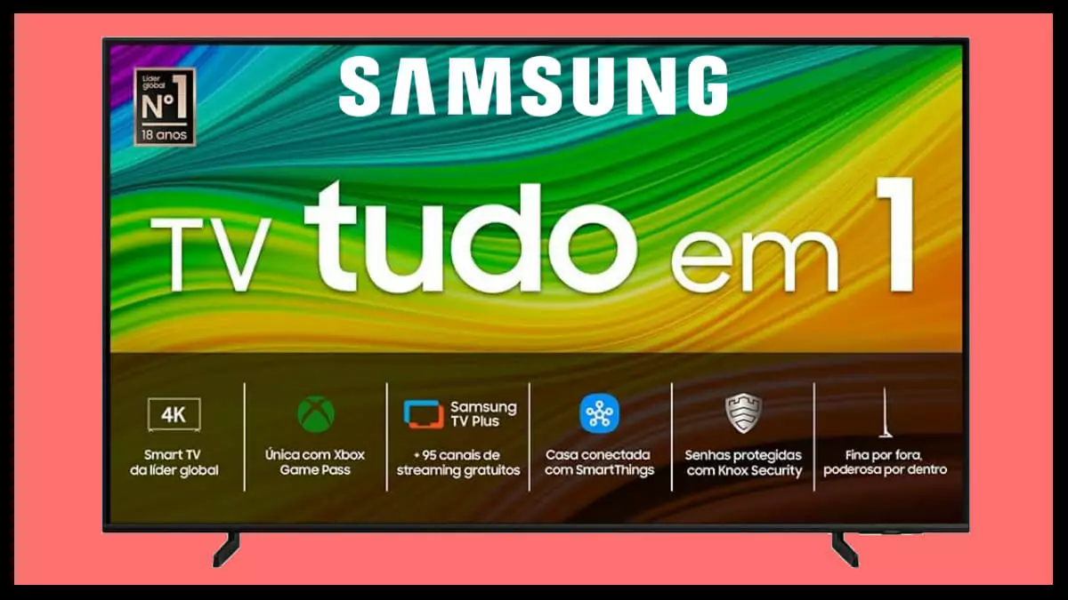 Oferta do dia: 51% de desconto na smart TV QLED da Samsung